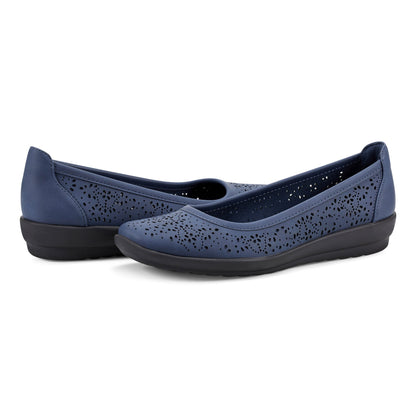 Easy Spirit Alessia Ballet Flats - Navy