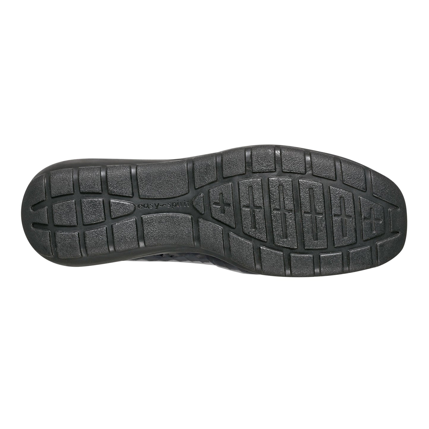 Easy Spirit Abide Casual Flats - Navy Patent Leather Croco