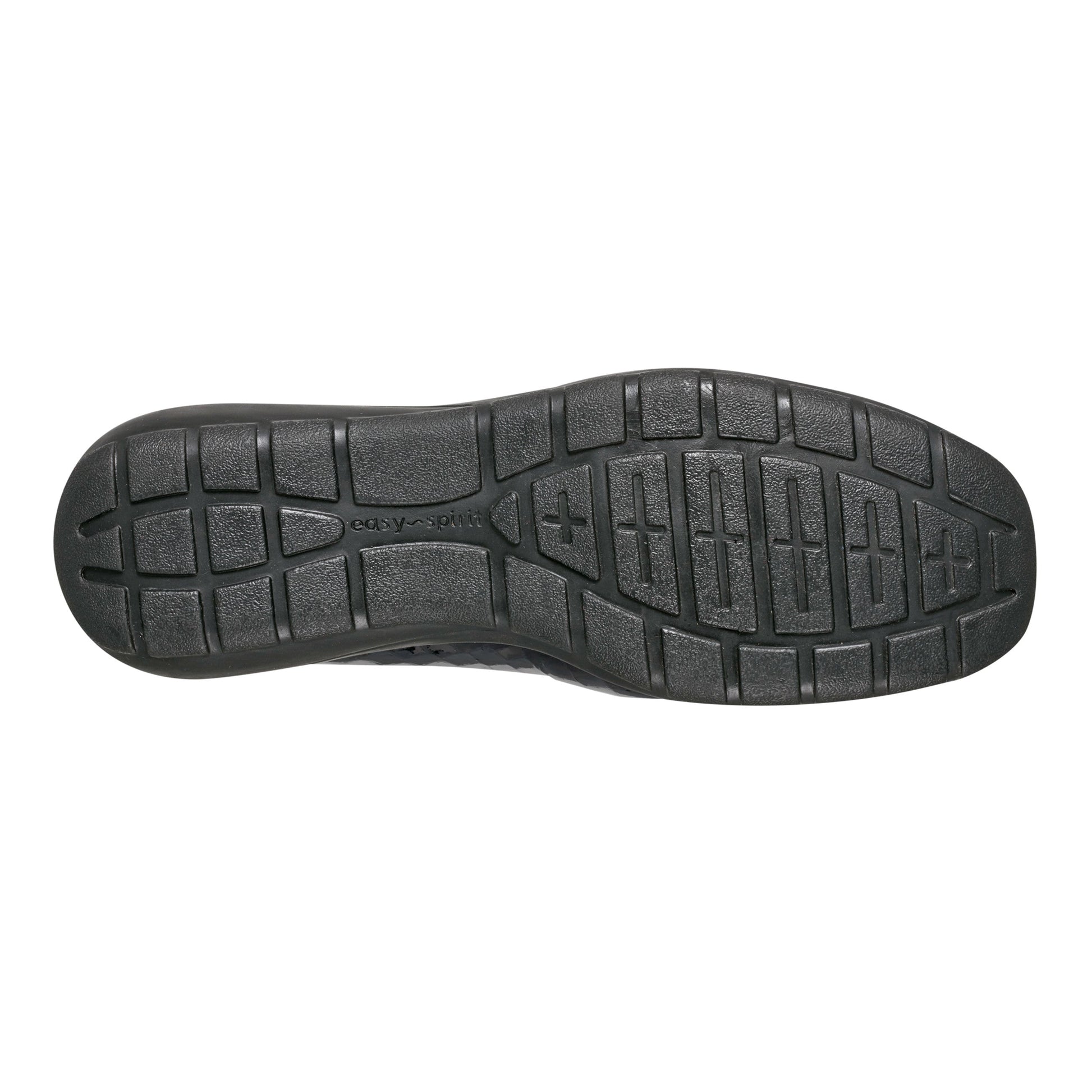 Easy Spirit Abide Casual Flats - Navy Patent Leather Croco