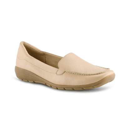 Easy Spirit Abide Casual Flats - Natural Leather