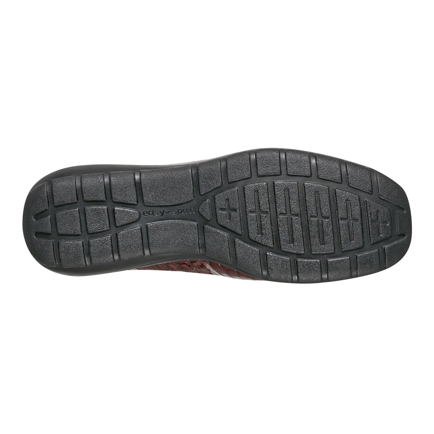 Easy Spirit Abide Casual Flats - Plum Patent Leather Croco