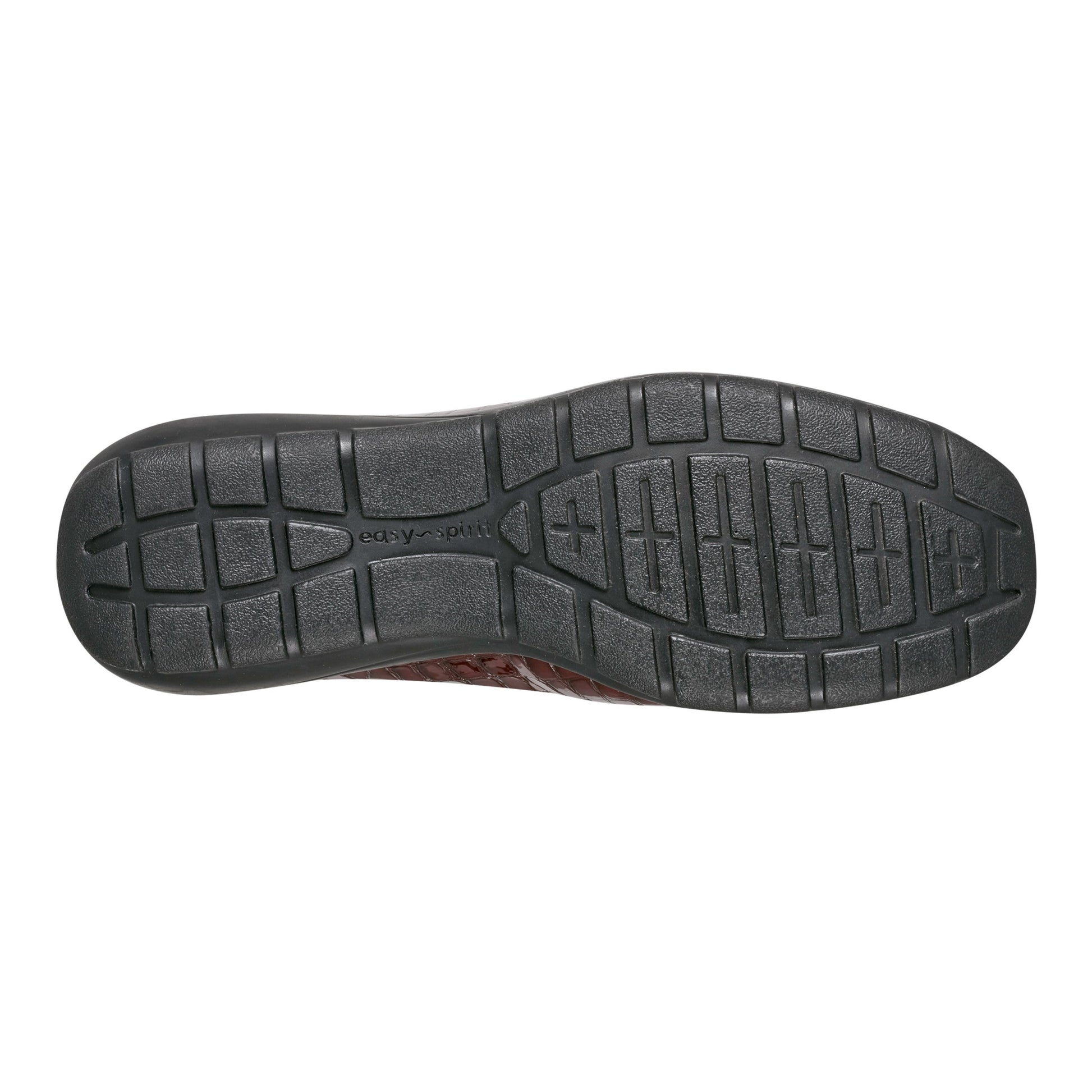 Easy Spirit Abide Casual Flats - Plum Patent Leather Croco