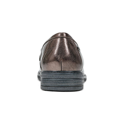 Easy Spirit Jaylin Casual Loafers - Bronze Leather