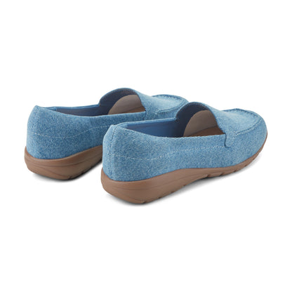 Easy Spirit Abide Casual Flats - Medium Denim