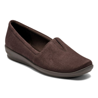 Easy Spirit Arlie Slip On Casual Shoes - Dark Brown