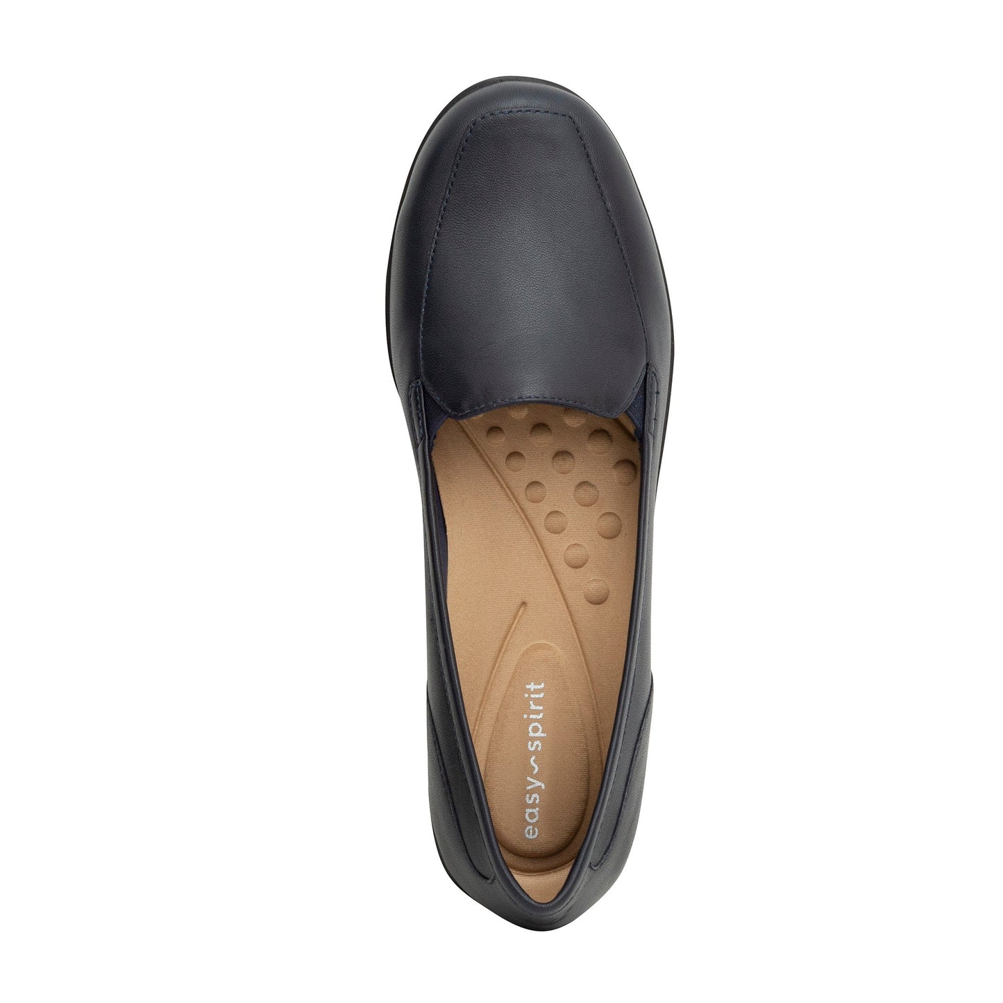Easy Spirit Devitt Casual Flats - Dark Blue Leather