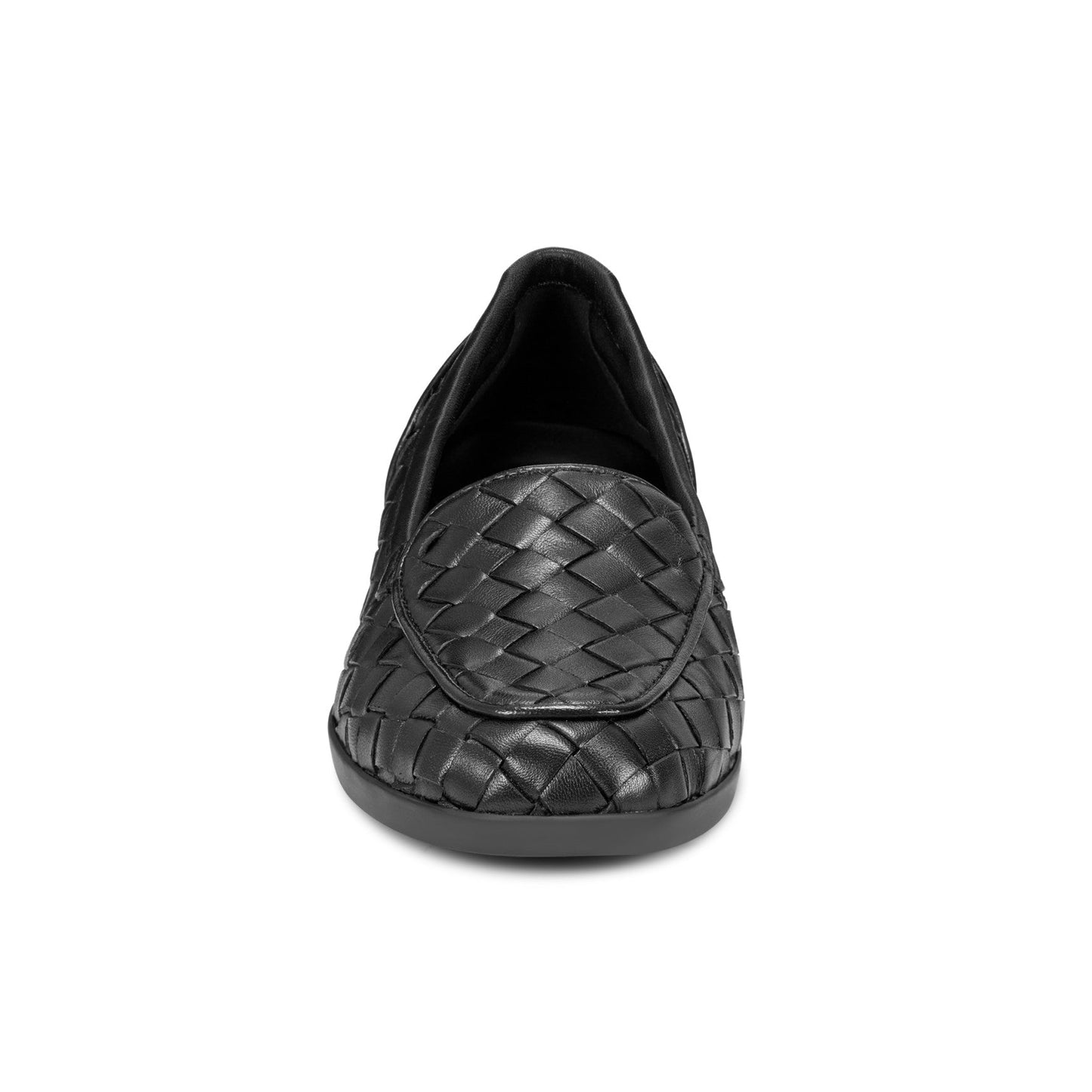 Easy Spirit Devitt Casual Flats - Black Leather