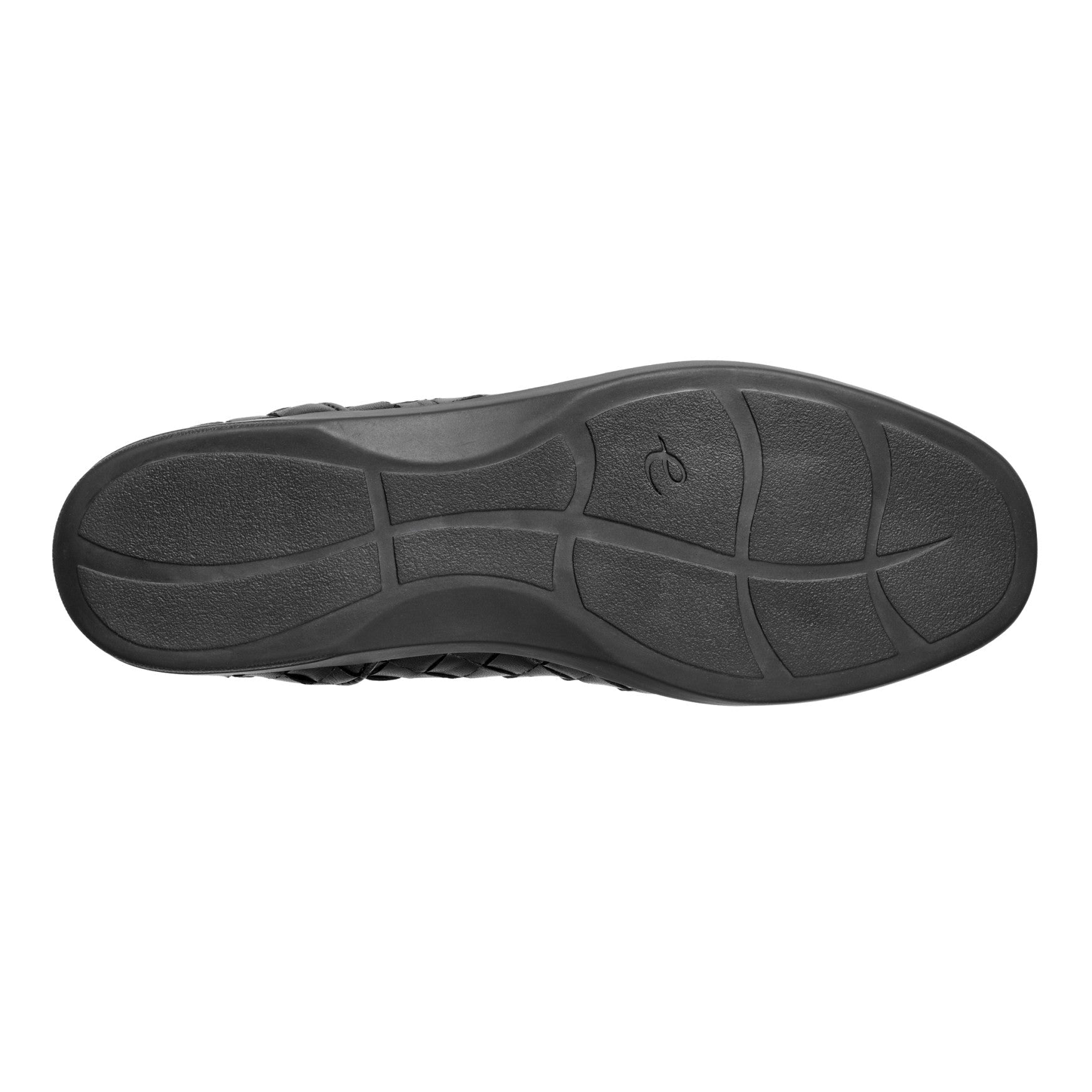 Easy Spirit Devitt Casual Flats - Black Leather