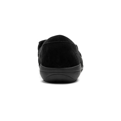 Easy Spirit Amaya Casual Flats - Black Suede