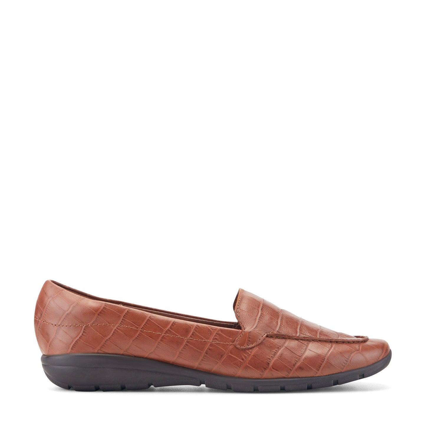 Easy Spirit Abide Casual Flats - Brown Croco