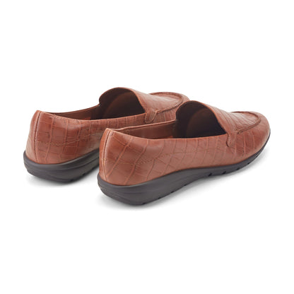 Easy Spirit Abide Casual Flats - Brown Croco
