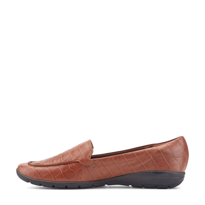 Easy Spirit Abide Casual Flats - Brown Croco