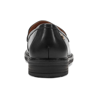 Easy Spirit Jaylin Casual Loafers - Black Croco Leather