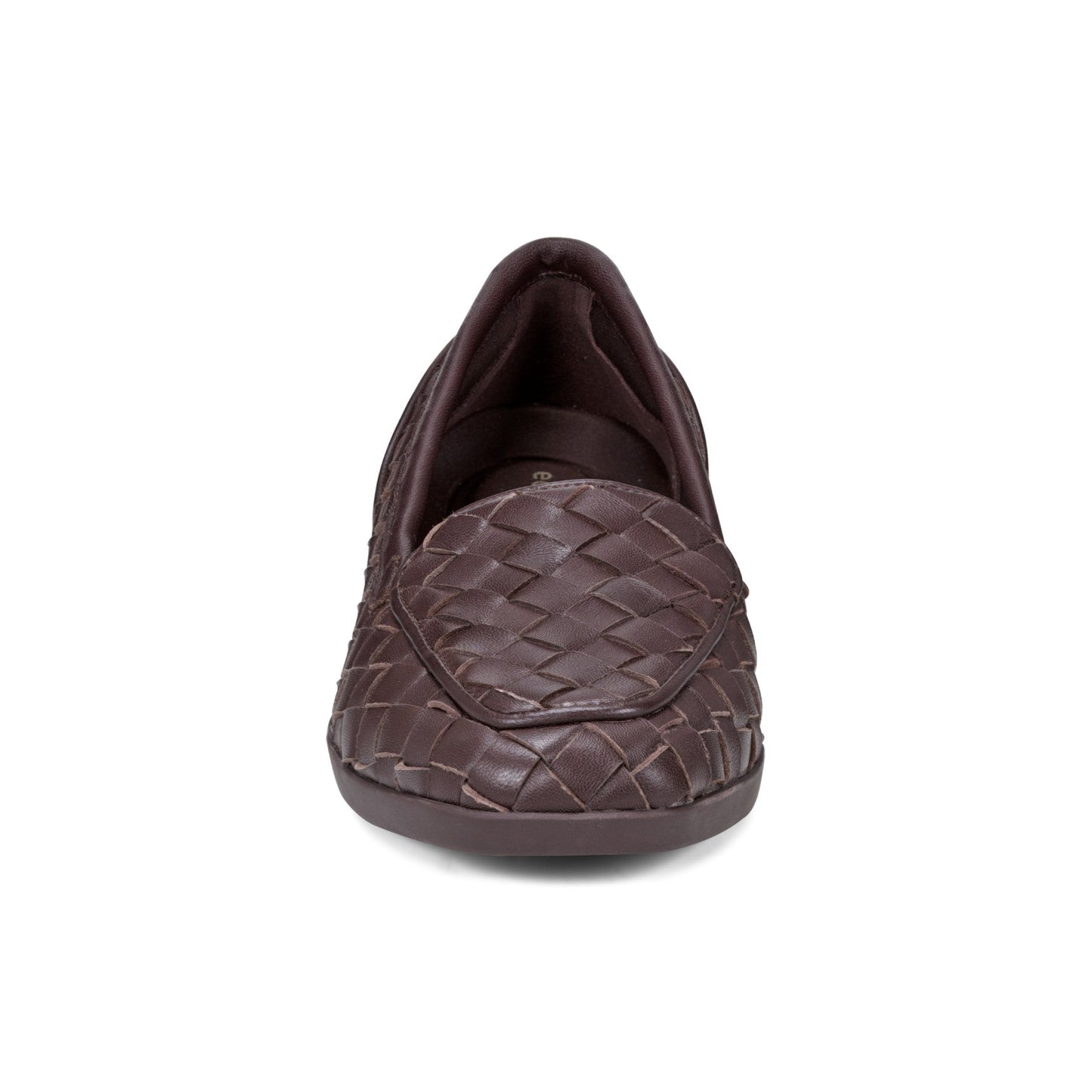 Easy Spirit Devitt Casual Flats - Brown Leather