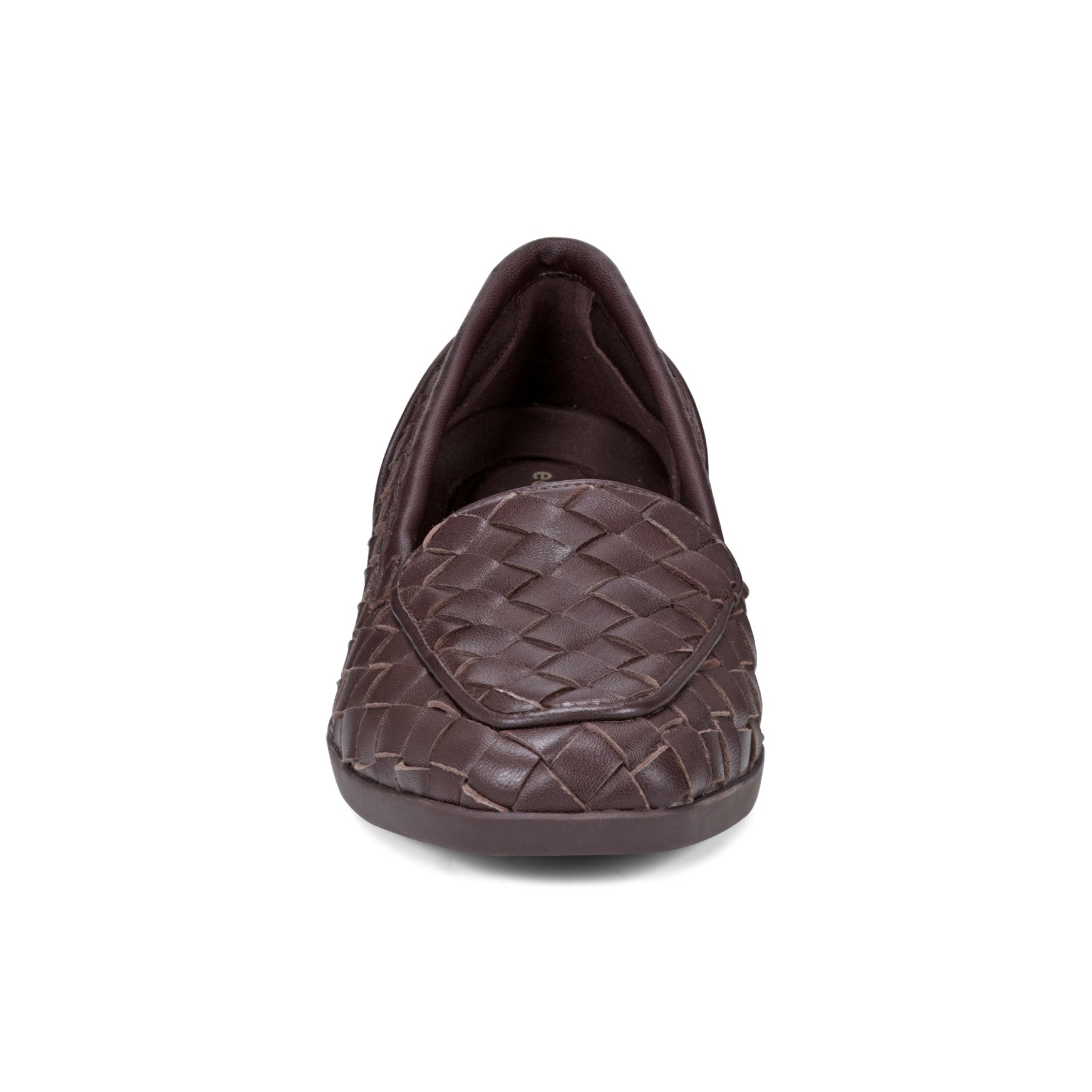 Easy Spirit Devitt Casual Flats - Brown Leather