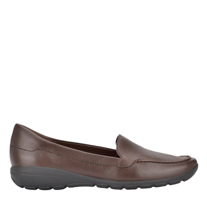 Easy Spirit Abide Leather Casual Flats - Bittersweet Leather