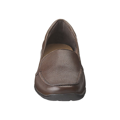 Easy Spirit Abide Leather Casual Flats - Bittersweet Leather