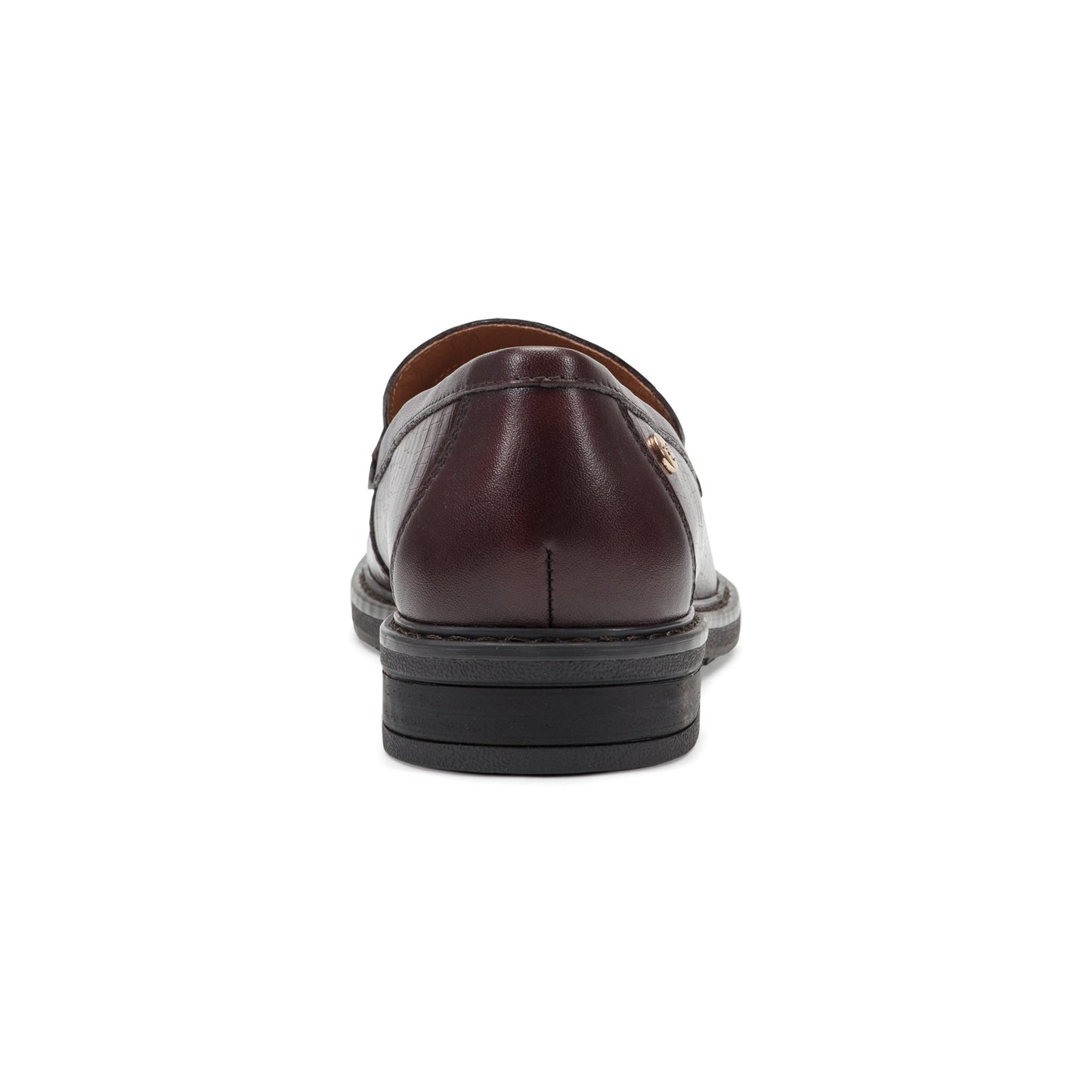 Easy Spirit Jaylin Casual Loafers - Dark Red Croco Leather