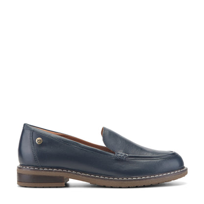 Easy Spirit Jaylin Casual Loafers - Navy Leather