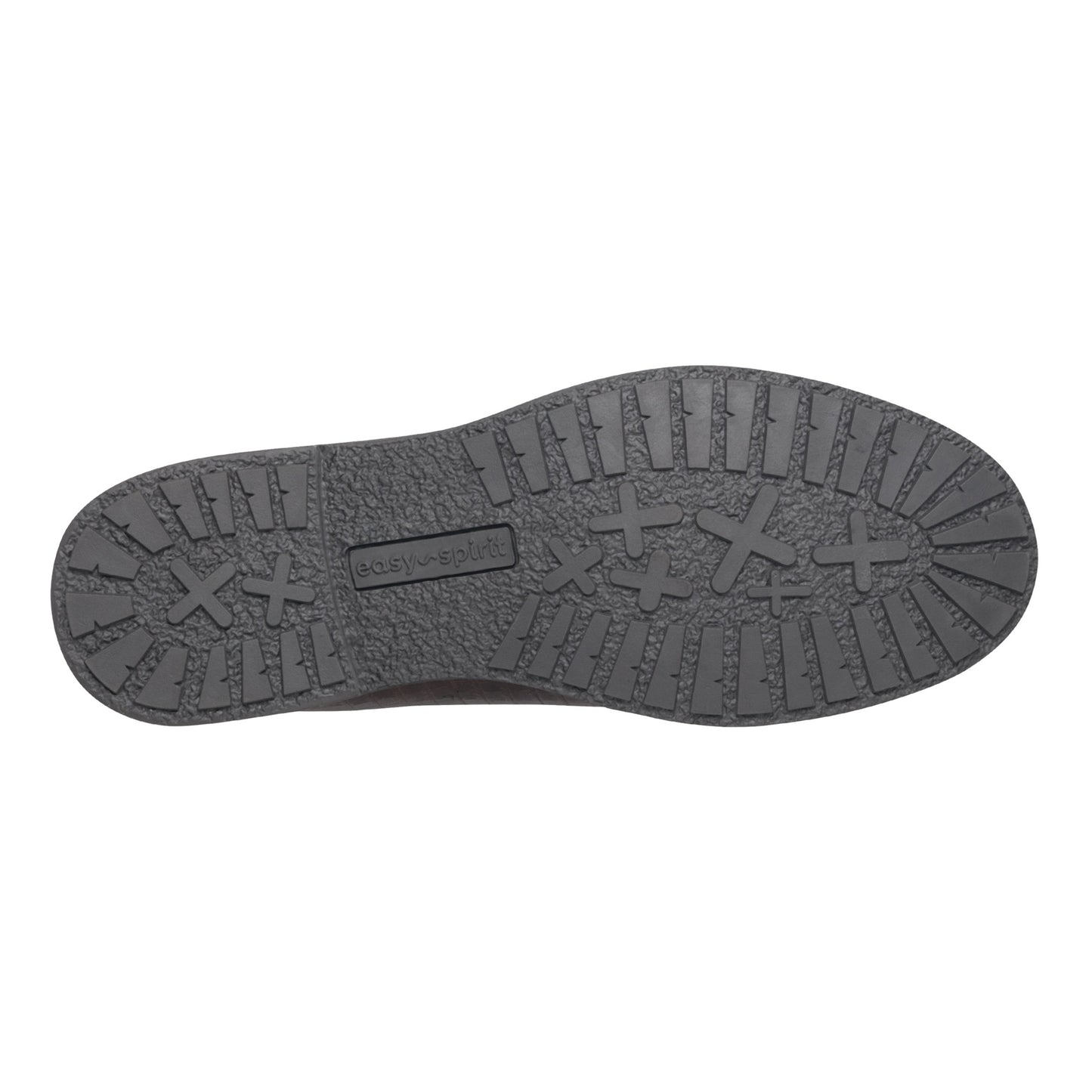 Easy Spirit Jaylin Casual Loafers - Dark Brown Croco Leather