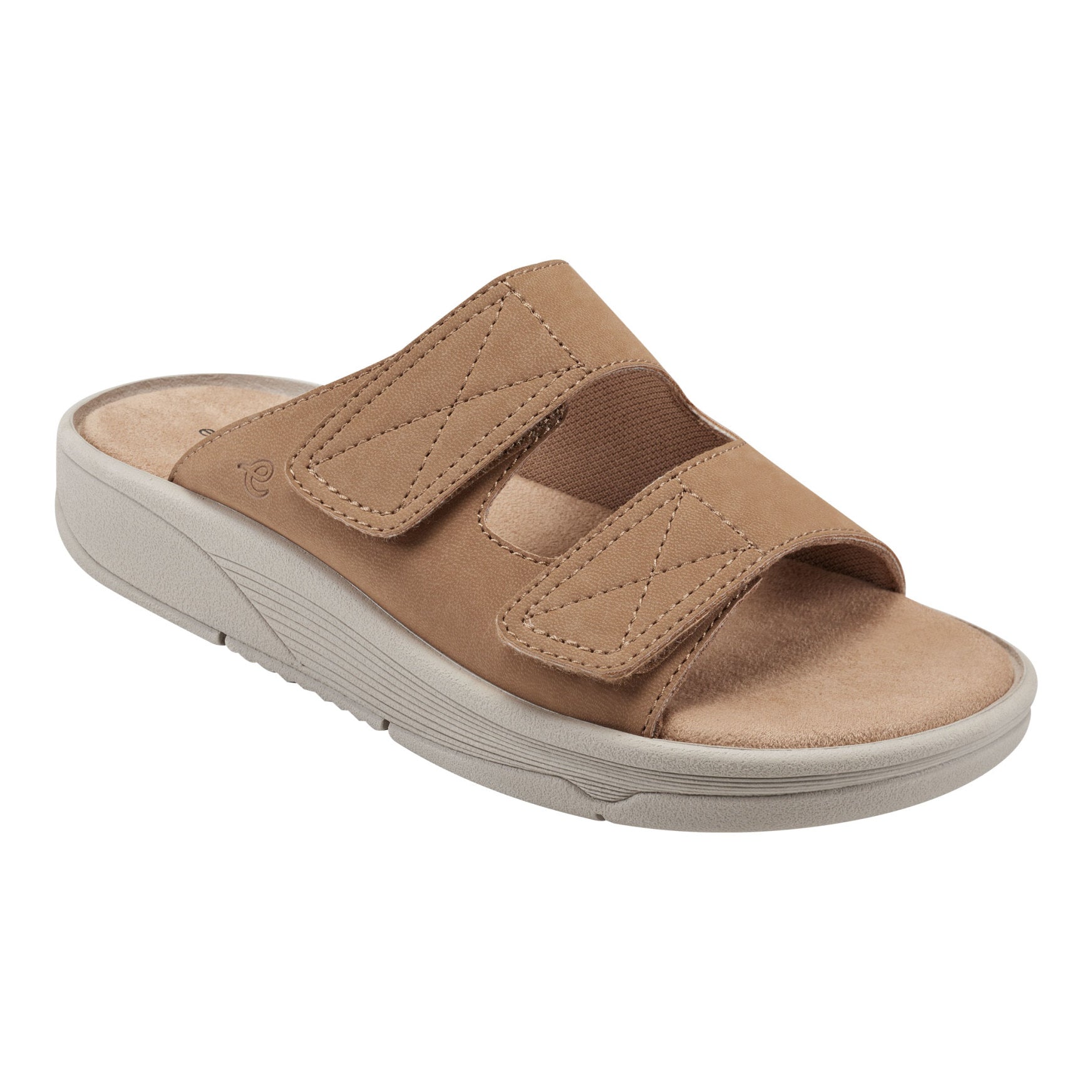Easy Spirit Red Slip On Sandals - Brown