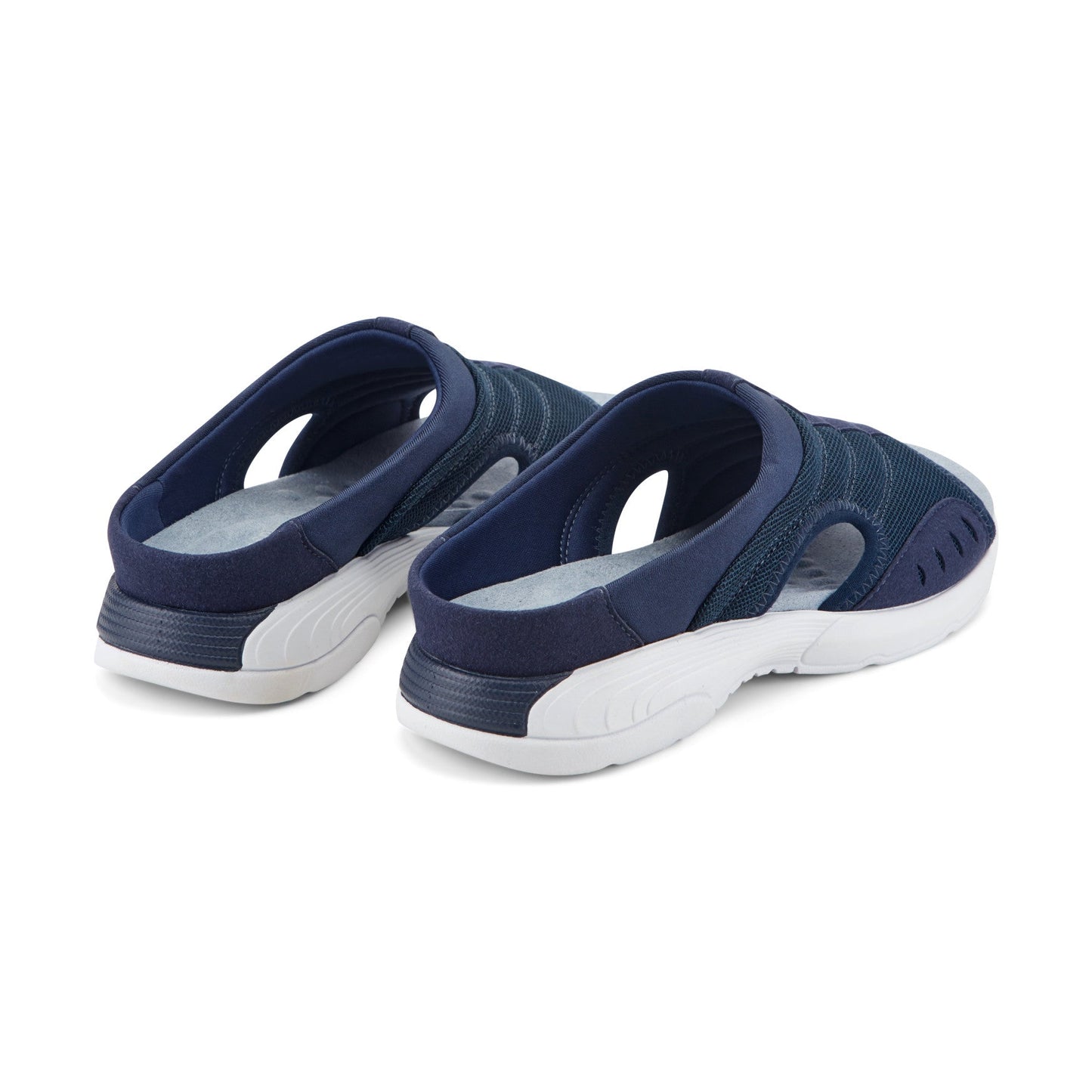 Easy Spirit Traciee Slip On Sandals - Blue Multi Fabric