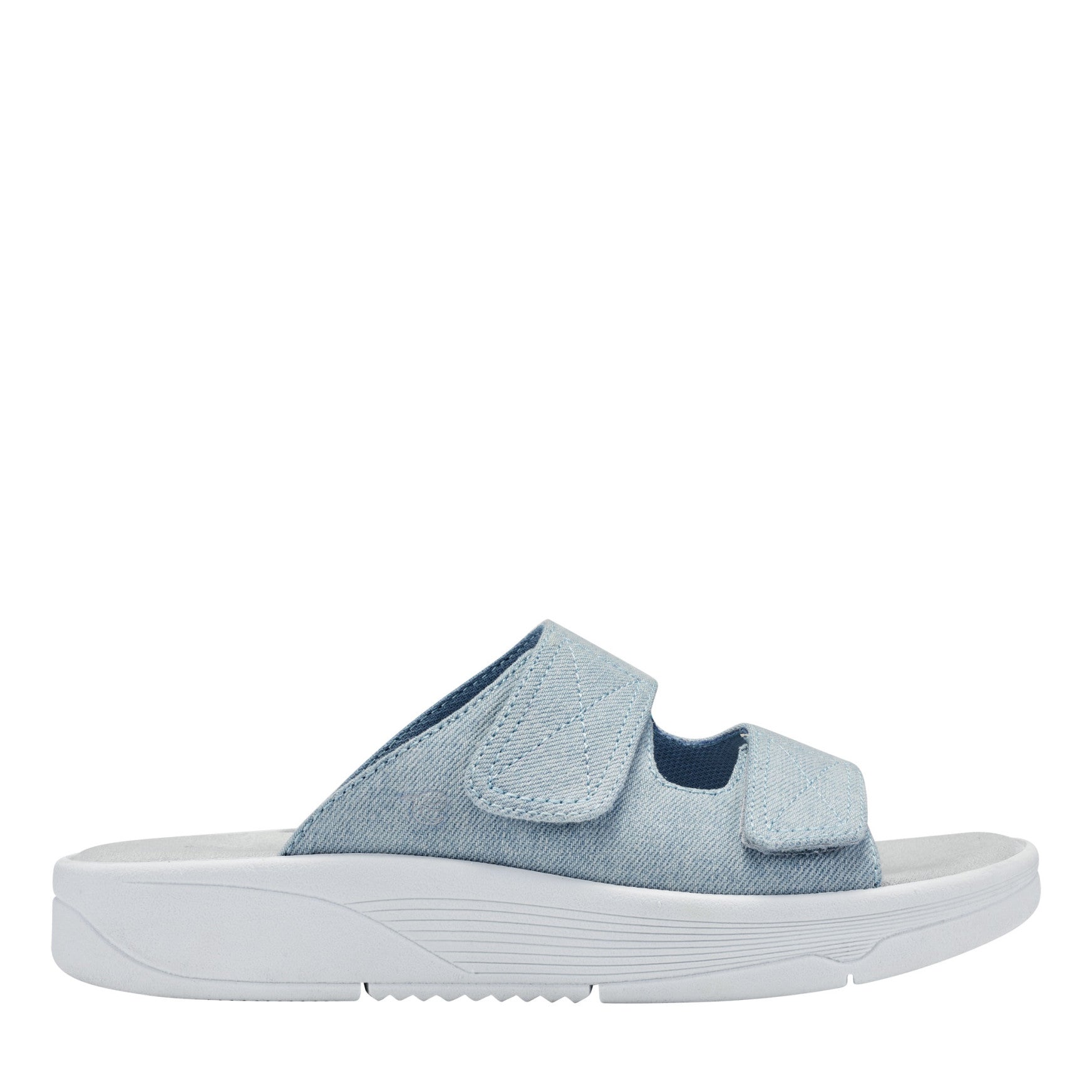 Easy Spirit Red Slip On Sandals - Denim