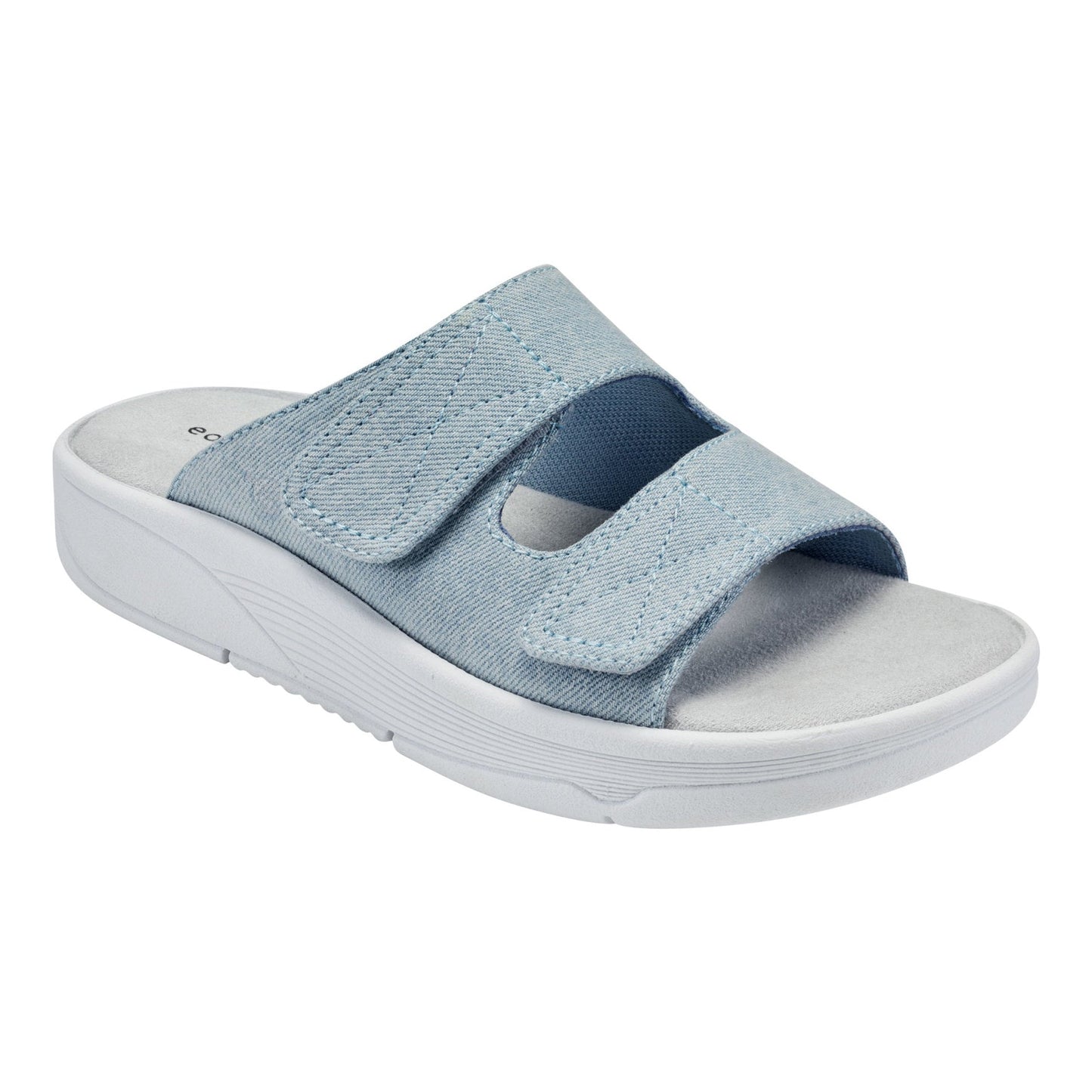 Easy Spirit Red Slip On Sandals - Denim