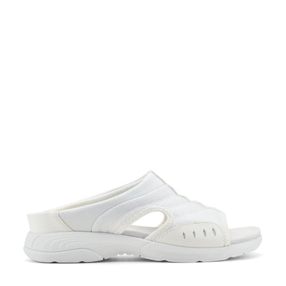 Easy Spirit Traciee Slip On Sandals - White Multi Fabric