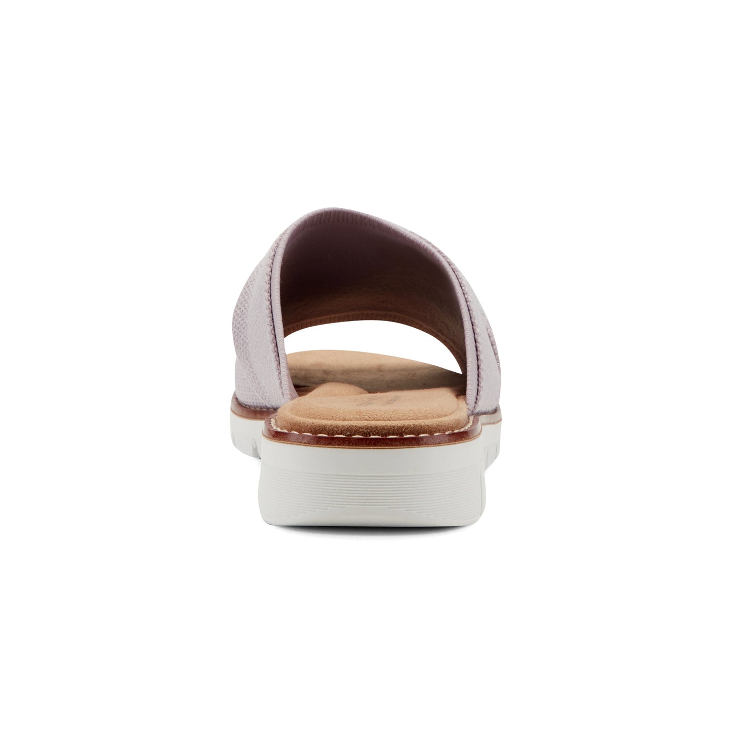 Easy Spirit Josy Knotted Slide Sandals - Light Purple