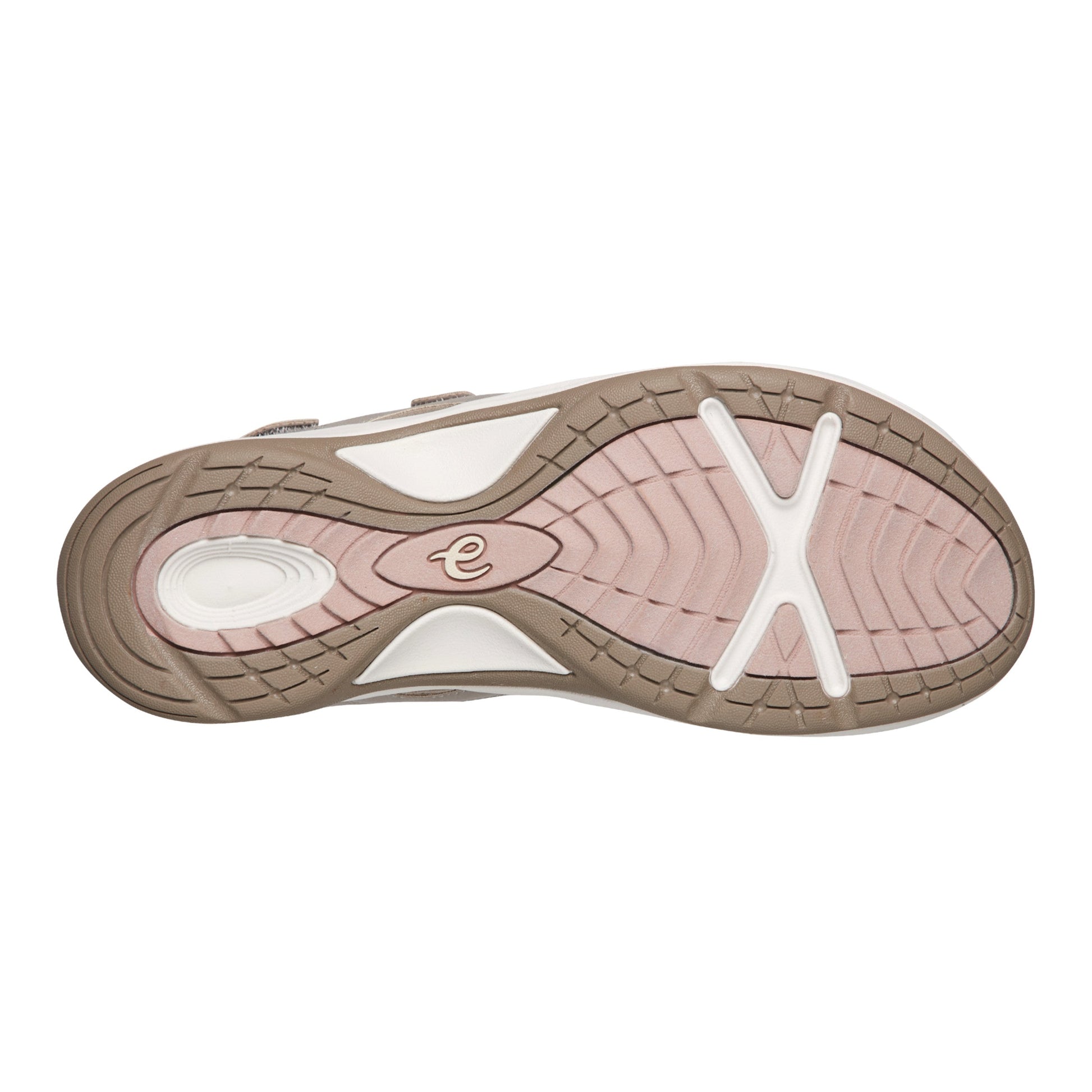 Easy Spirit Splash Flat Hiking Sandals - Taupe