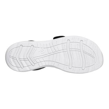 Easy Spirit Tayton Flat Sandals - Black