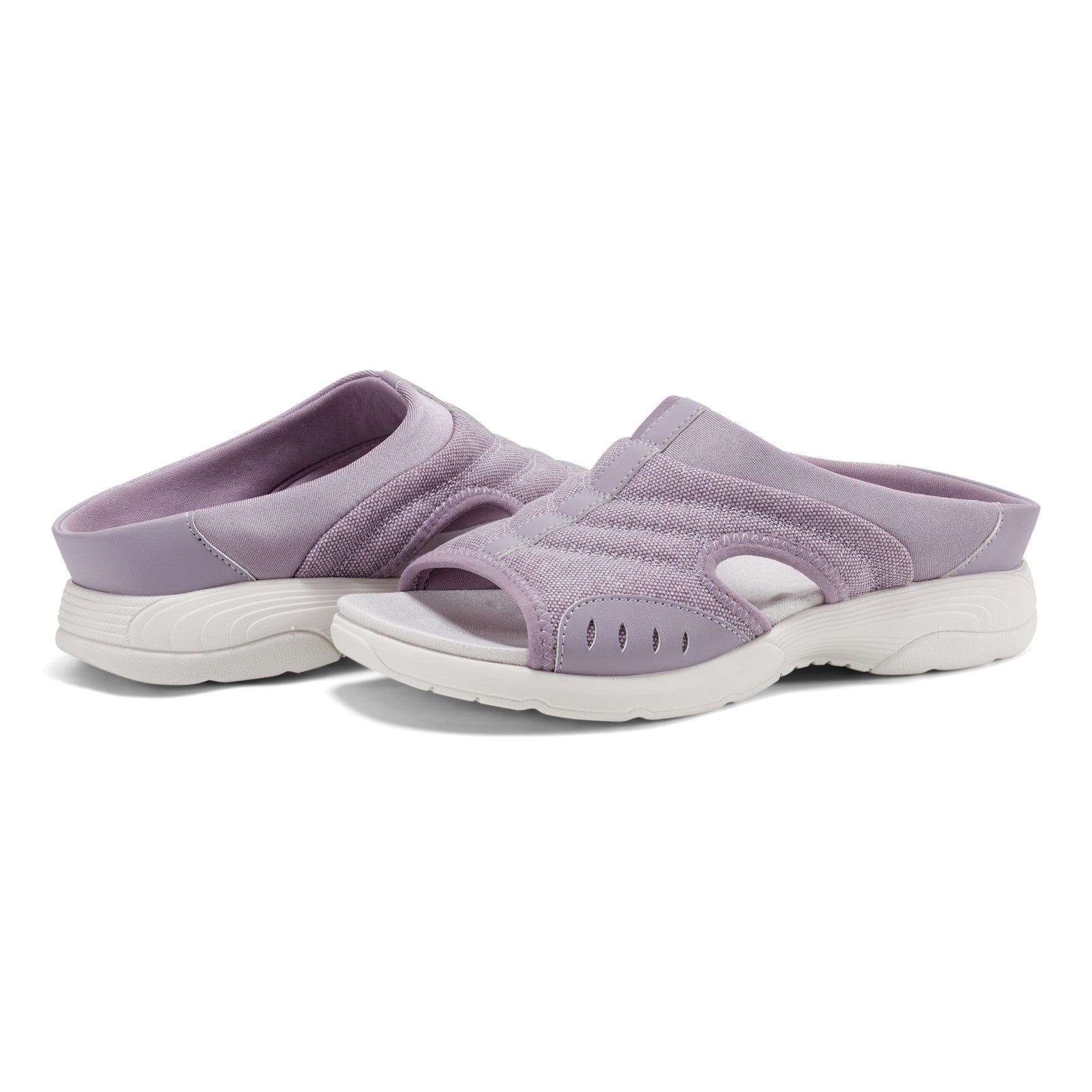 Easy Spirit Traciee Slip On Sandals - Lilac