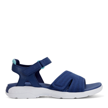 Easy Spirit Tayton Flat Sandals - Navy