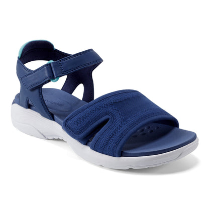 Easy Spirit Tayton Flat Sandals - Navy