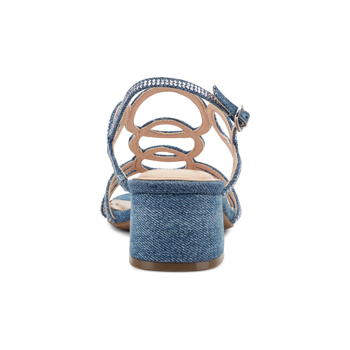 Easy Spirit Yana Embellished Dress Sandals - Medium Blue
