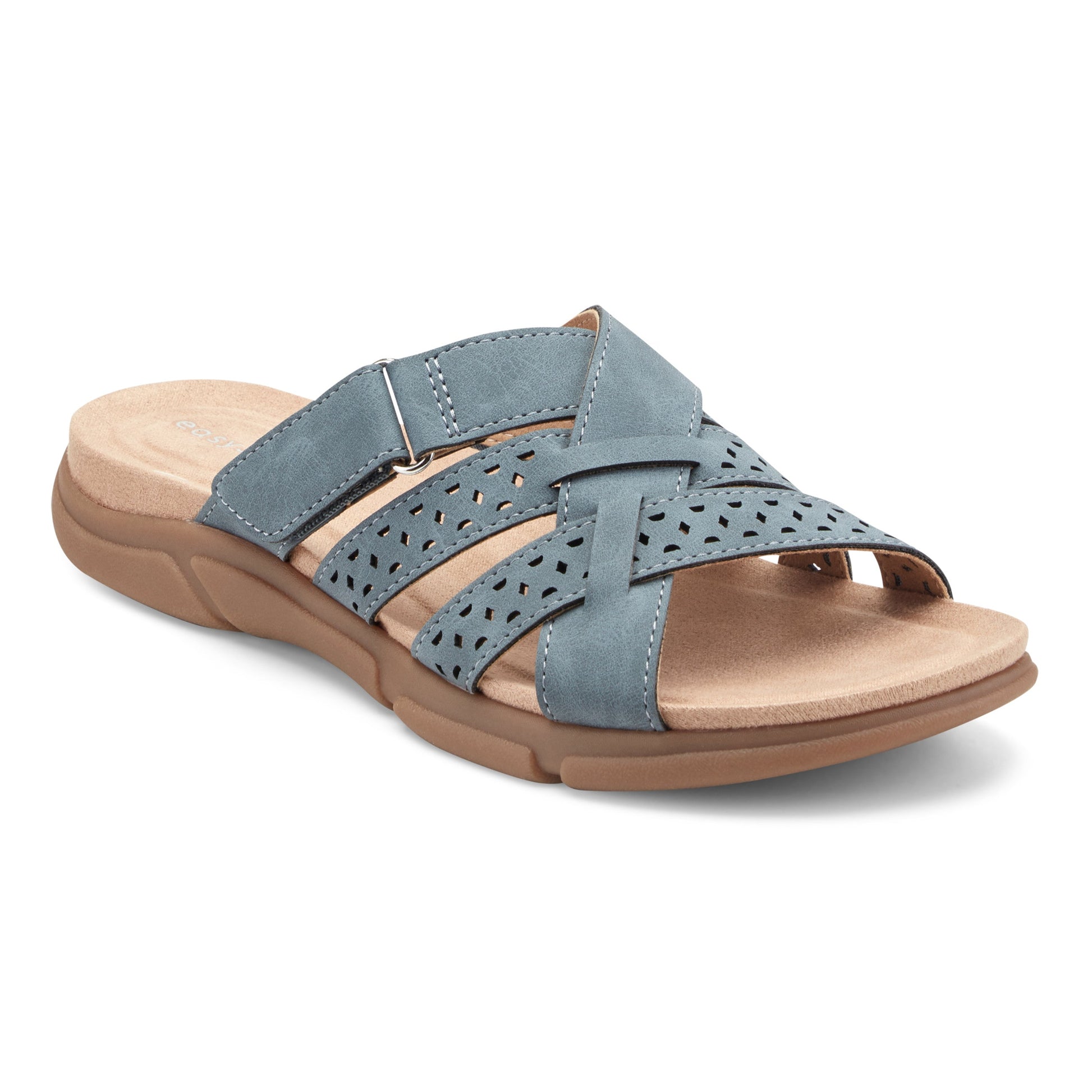 Easy Spirit Melinna Slip On Sandals - Blue