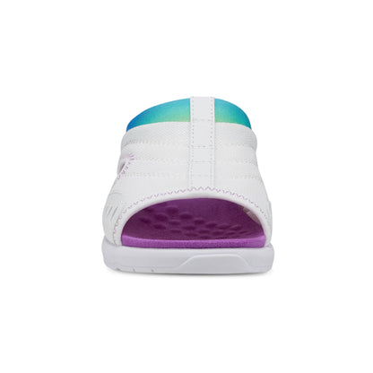 Easy Spirit Traciee Slip On Sandals - White/Rainbow