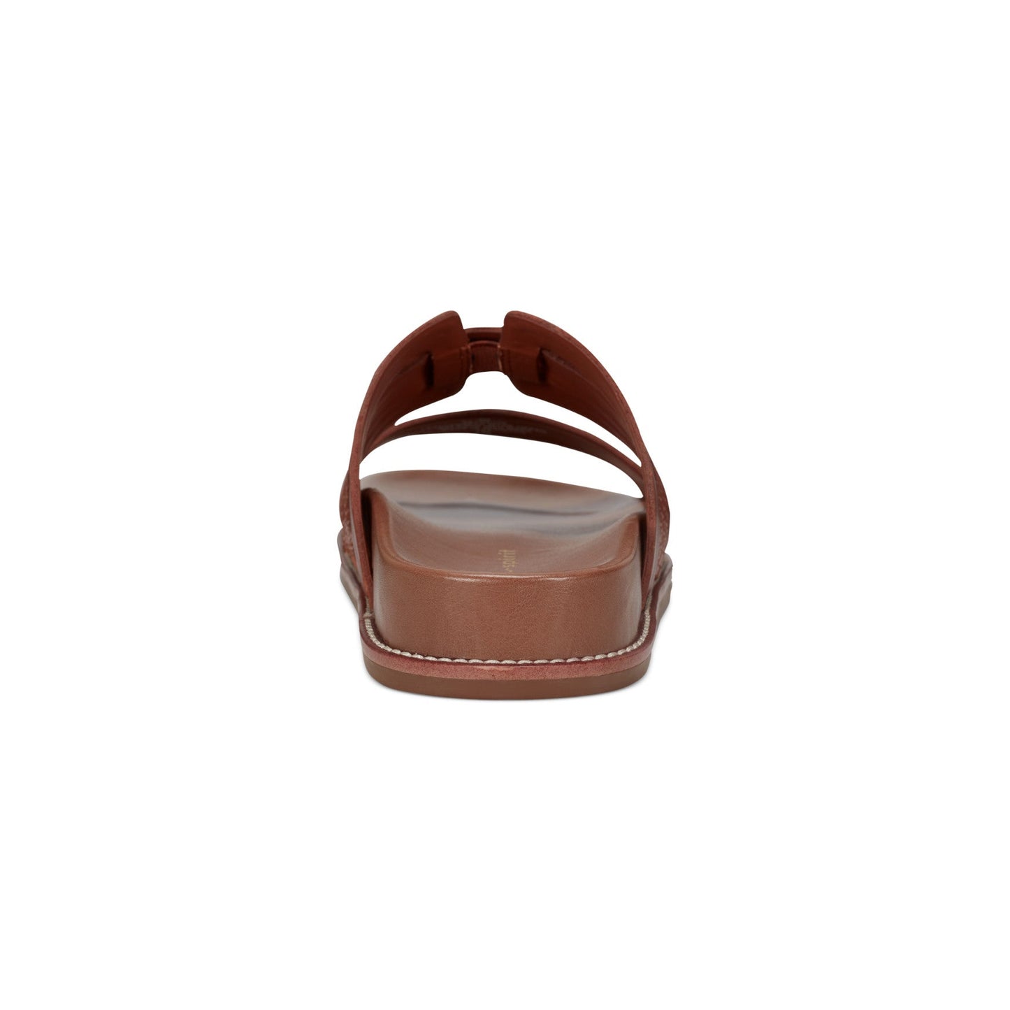 Easy Spirit Trevin Footbed Sandals - Brown Leather