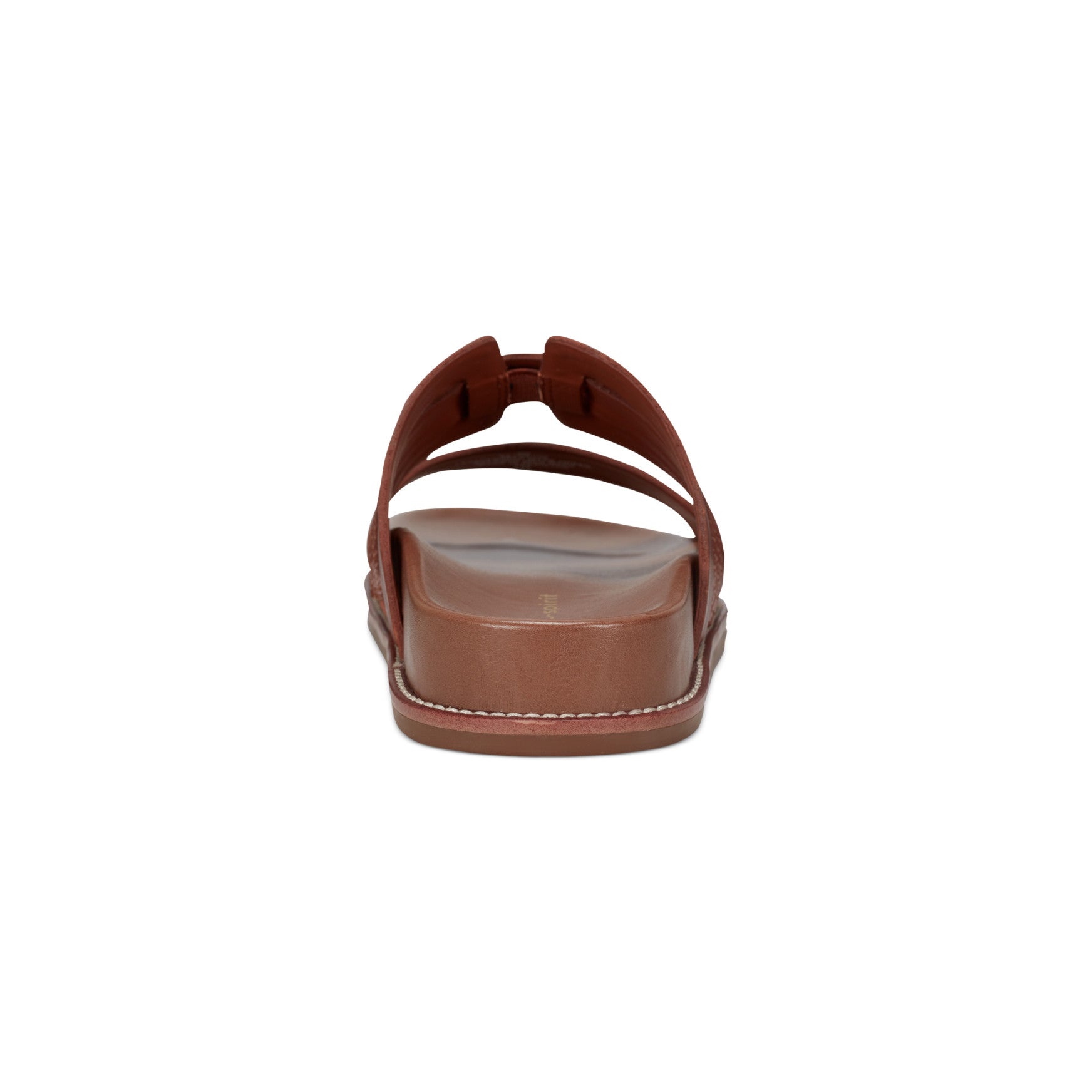 Easy Spirit Trevin Footbed Sandals - Brown Leather