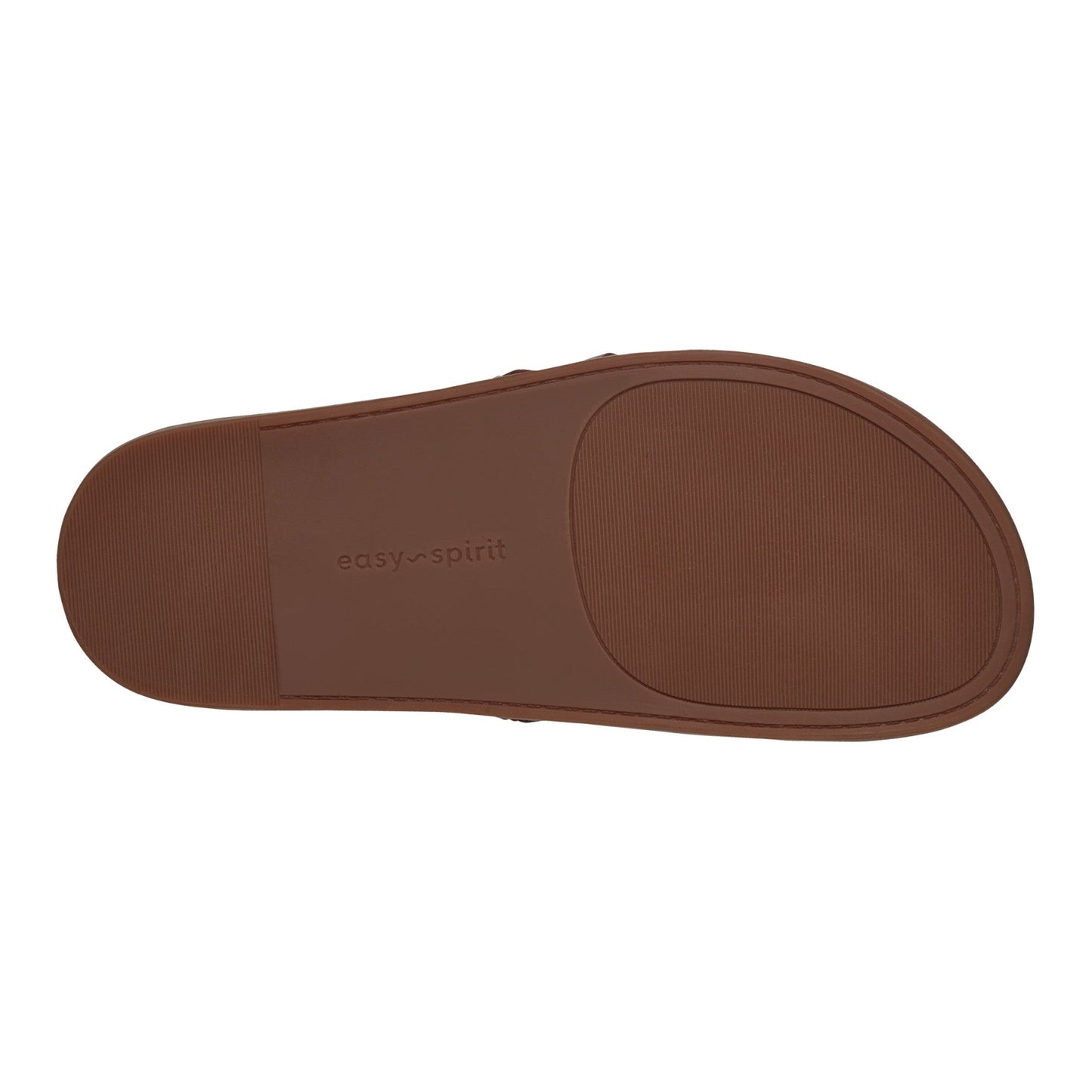 Easy Spirit Trevin Footbed Sandals - Brown Leather