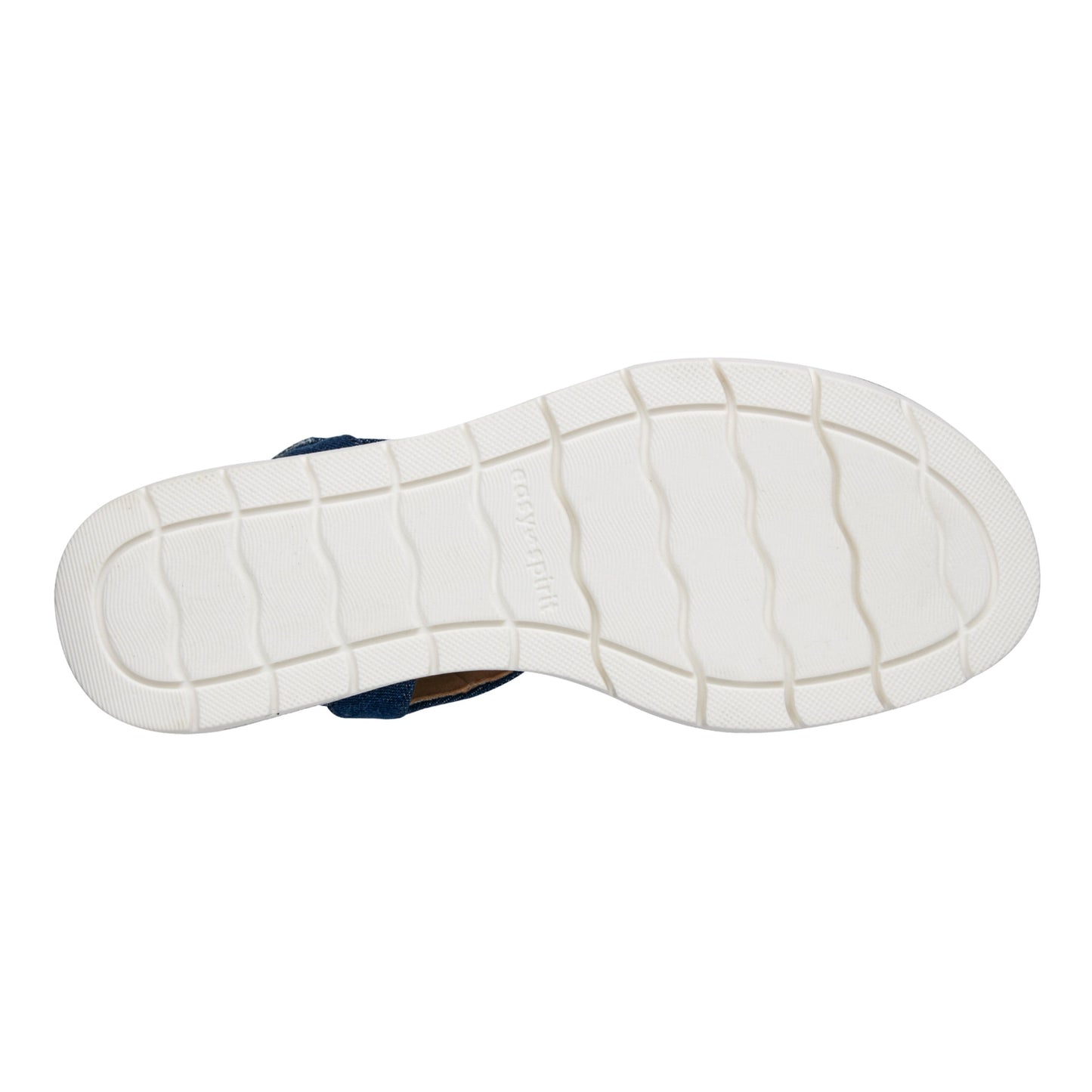 Easy Spirit Edythe Wedge Sandals - Denim/White Multi