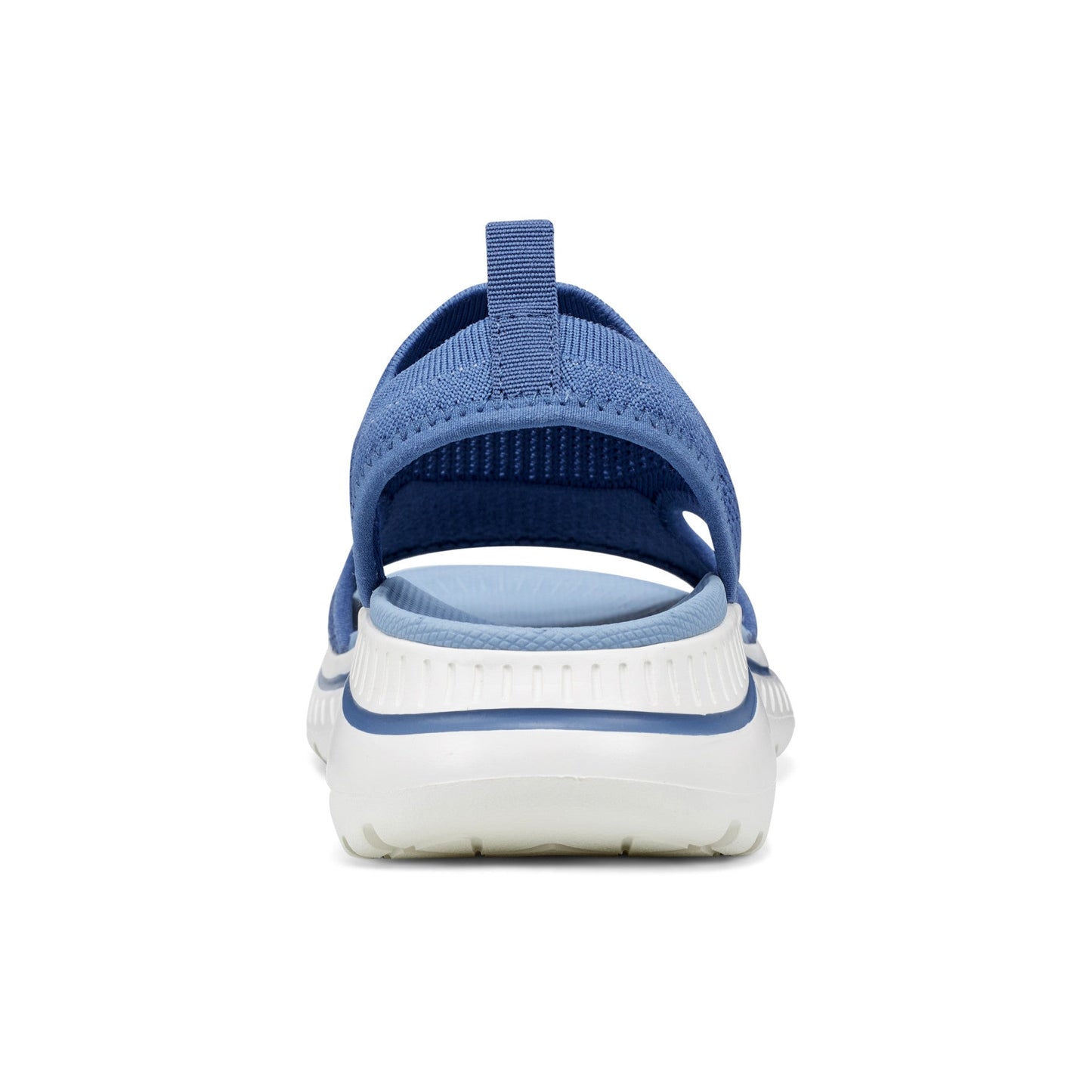 Easy Spirit Alma Slip On Wedge Sandals - Medium Blue