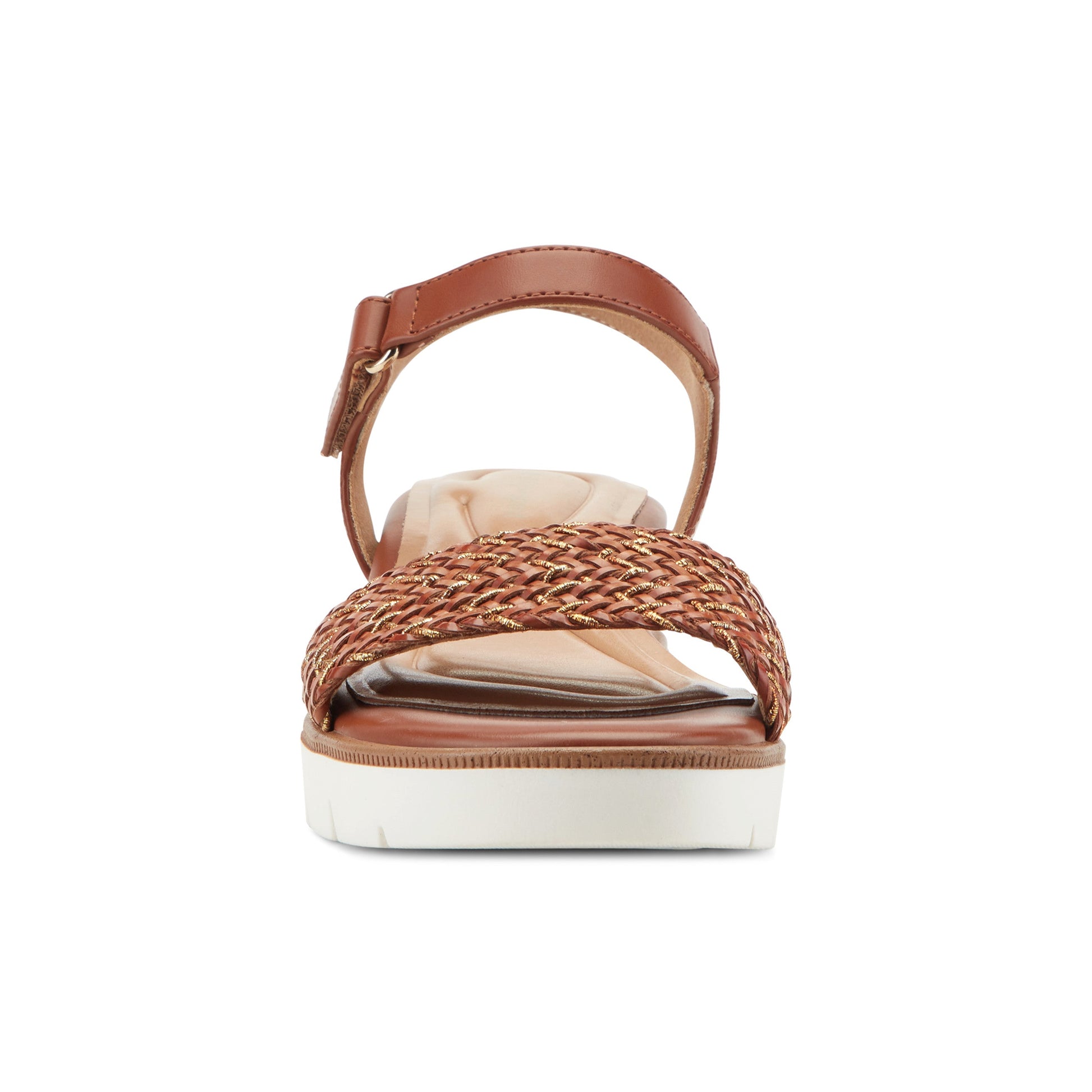 Easy Spirit Edythe Wedge Sandals - Brown