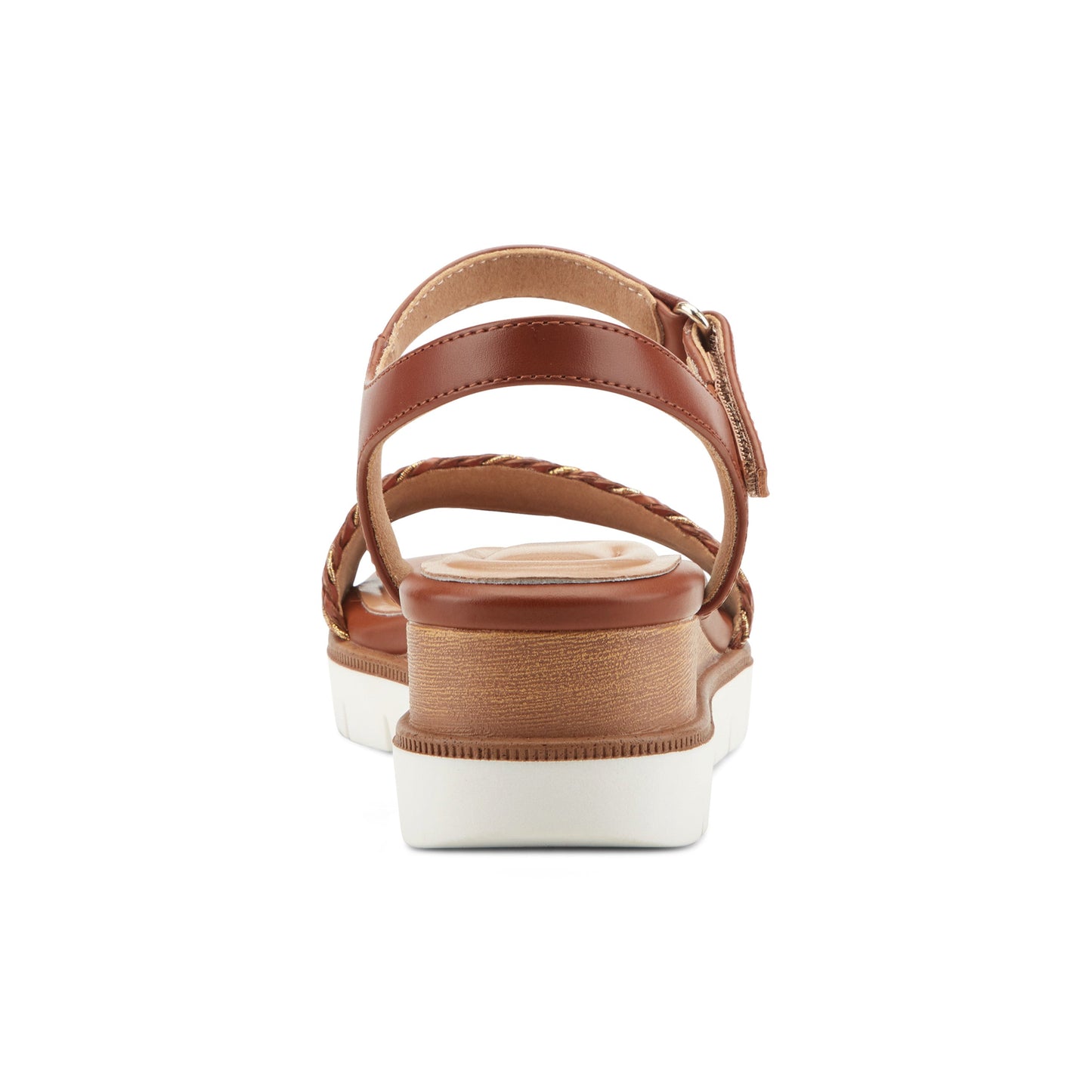Easy Spirit Edythe Wedge Sandals - Brown
