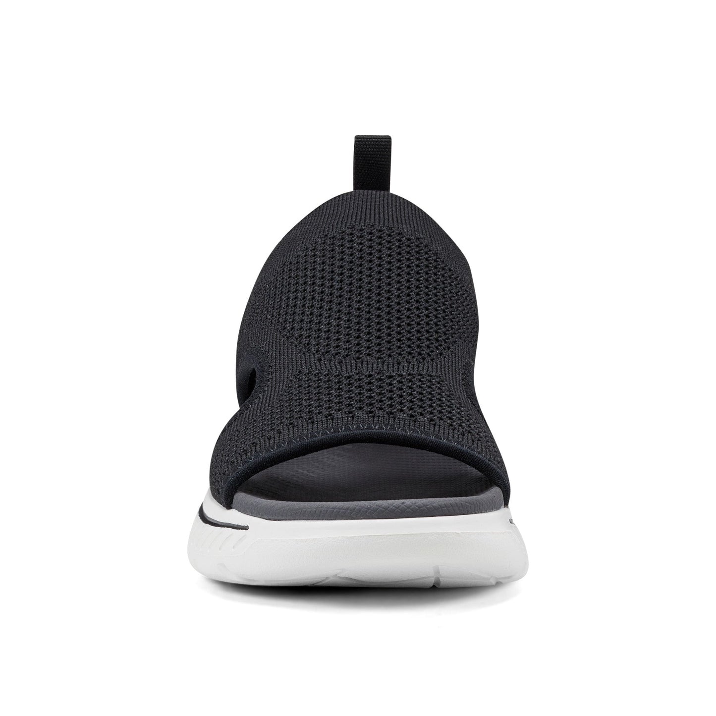 Easy Spirit Alma Slip On Wedge Sandals - Black