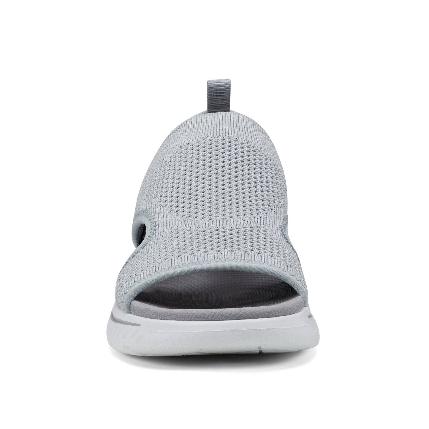 Easy Spirit Alma Slip On Wedge Sandals - Medium Grey