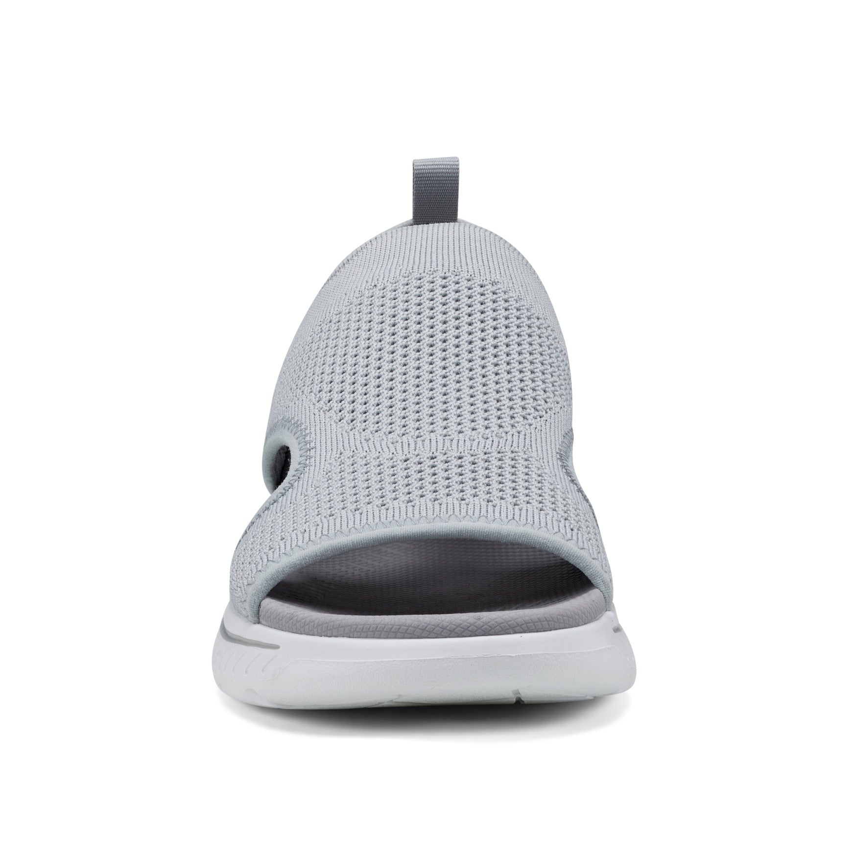 Easy Spirit Alma Slip On Wedge Sandals - Medium Grey