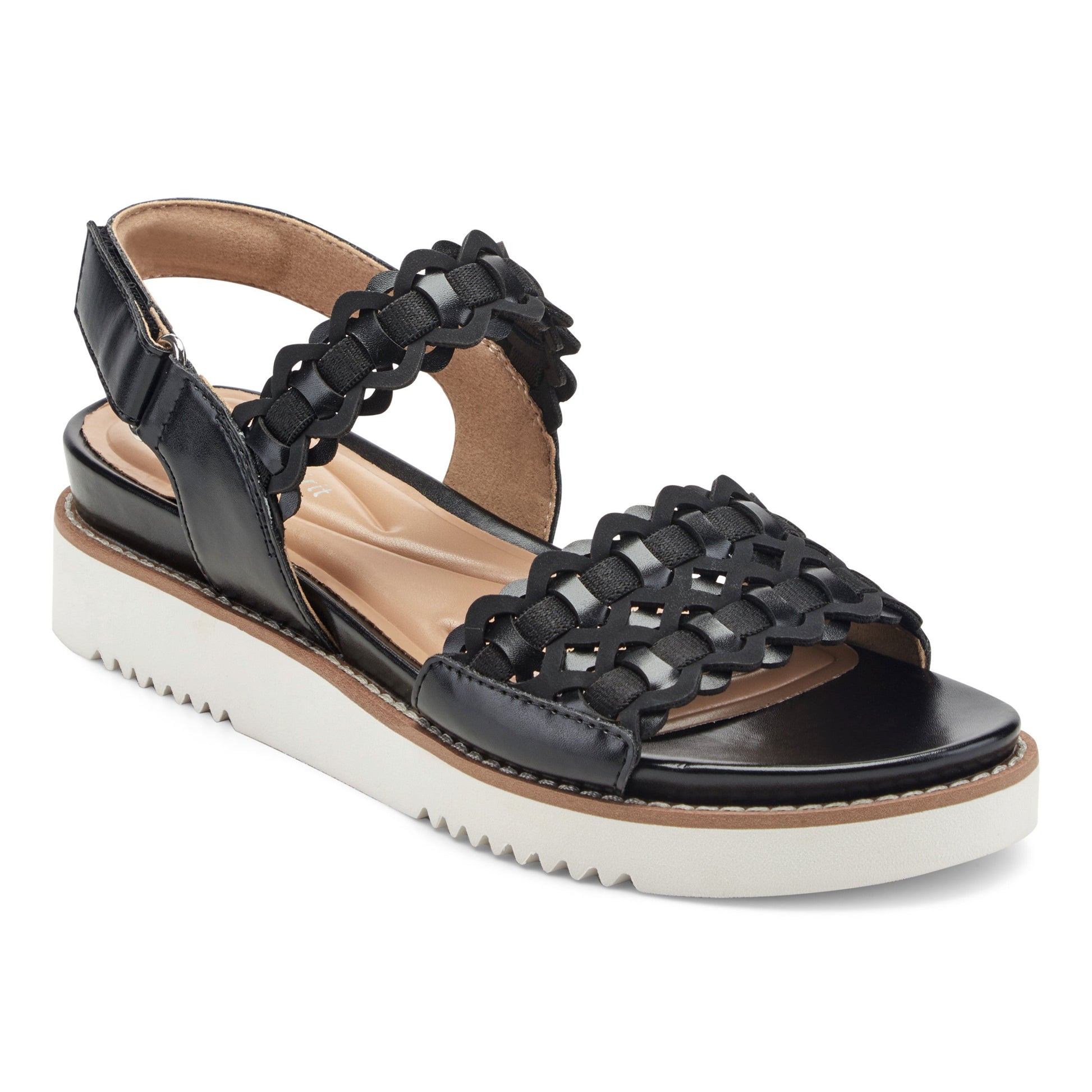 Easy Spirit Warna Casual Sandals - Black
