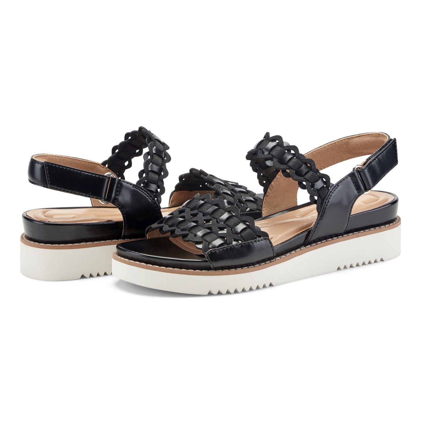 Easy Spirit Warna Casual Sandals - Black